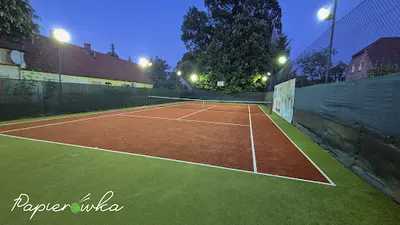 Kort tenisowy Papierówka